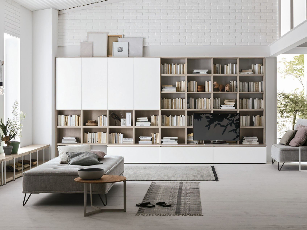 Modern Living Room Design for a Self-Made Millionaire