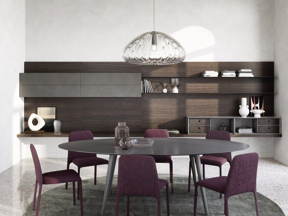 Modern Bauhaus Living Room: Sustainable Design for a Tech Mogul's City Pied-à-Terre