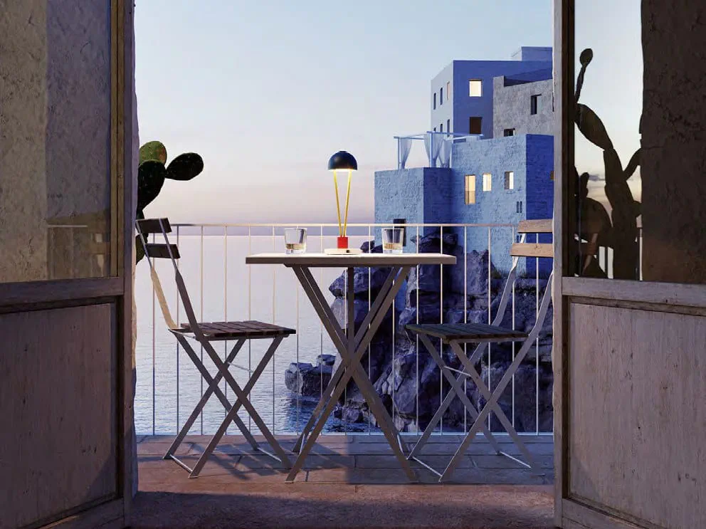Coastal Elegance: A Serene Terrace Retreat