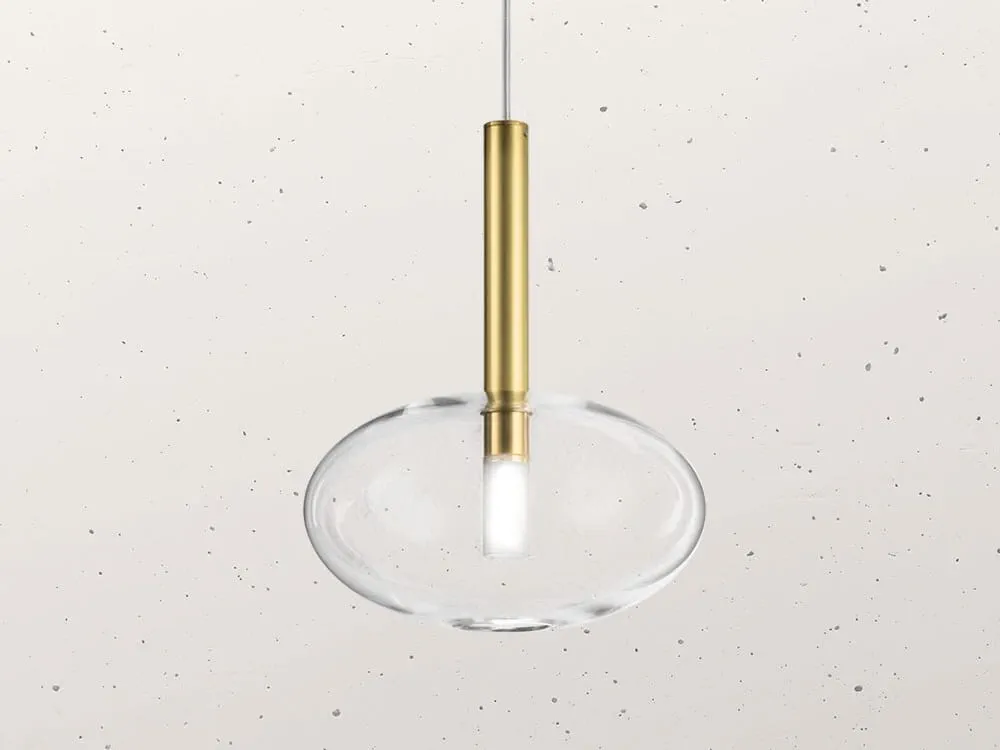 Brass Pendant Lamp ALCHIMIA 277.04