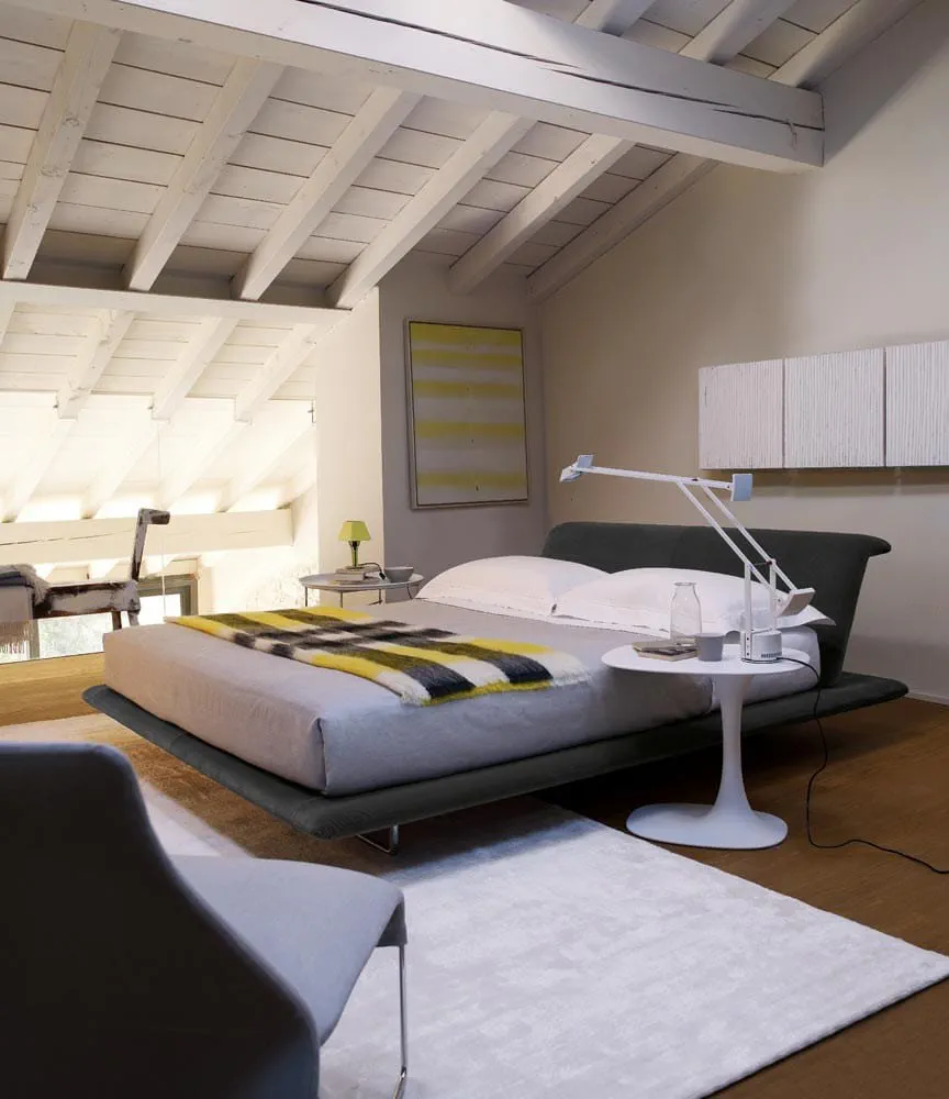 Maximizing Storage in a Rustic Modern Fusion Bedroom
