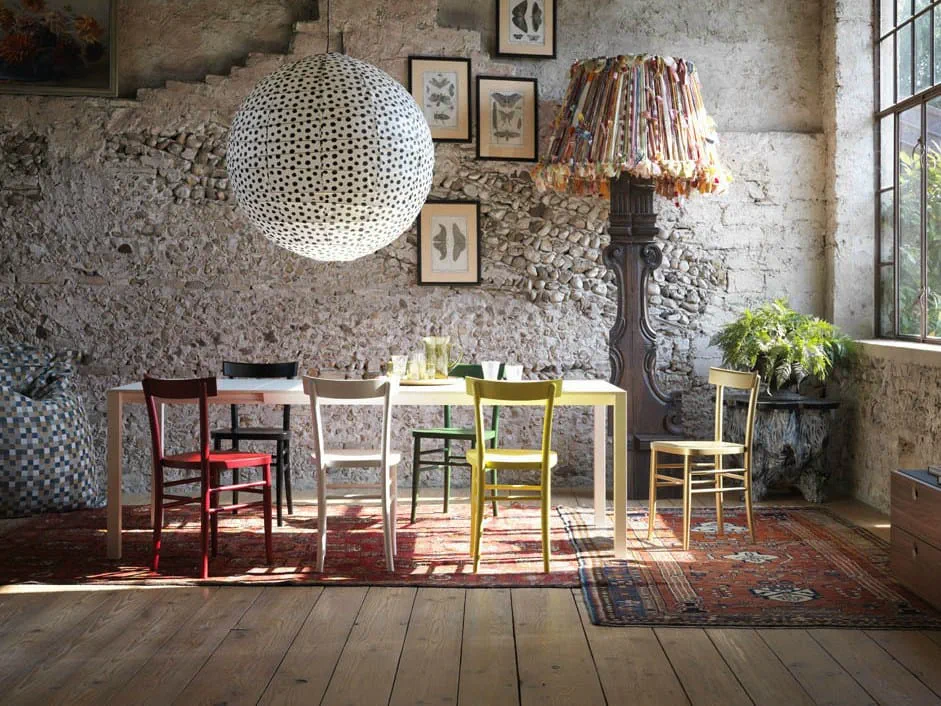 Rustic Dining Room Design: Transforming a Penthouse for a Growing Family