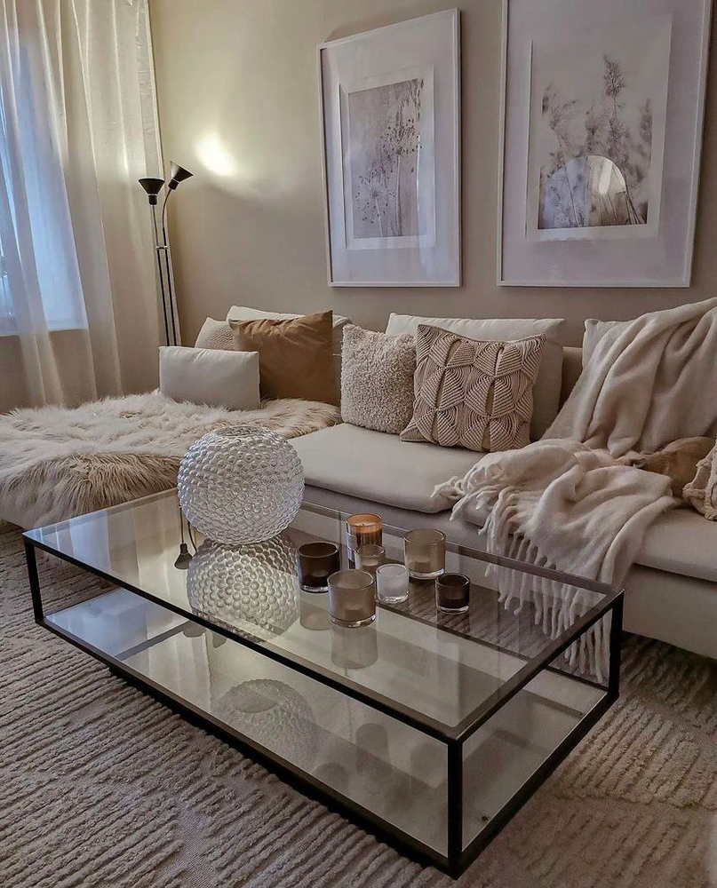 Rustic Modern Living Fusion