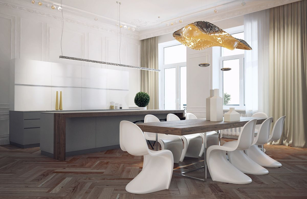 Modern Eco-Friendly Dining Elegance