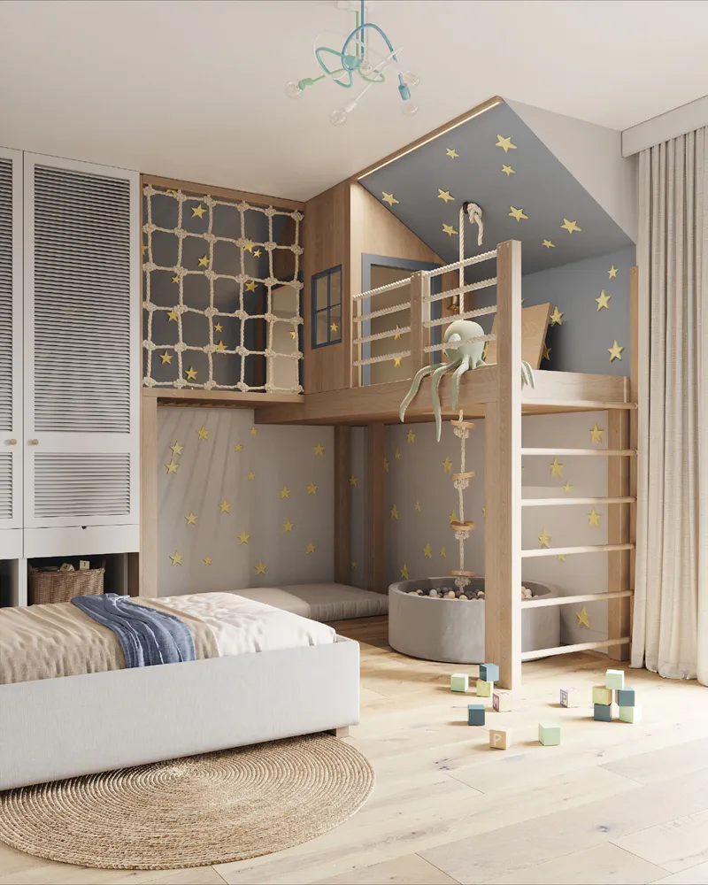 Chic Urban Loft Bedroom Transformation
