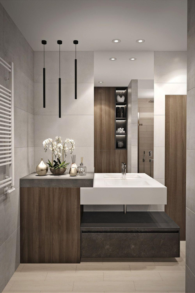 Eco-Friendly Brutalist Bathroom Oasis