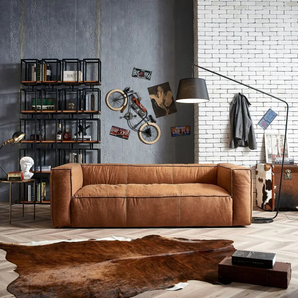 Modern Minimalist Living Room with Sustainable Design