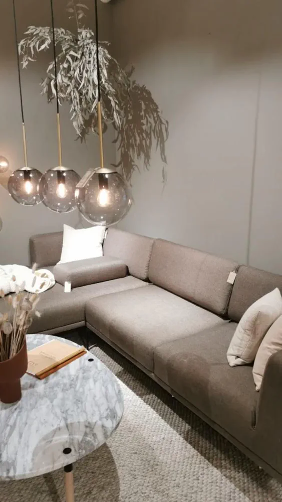 Modern French Provincial Living Room for Entertaining Clients