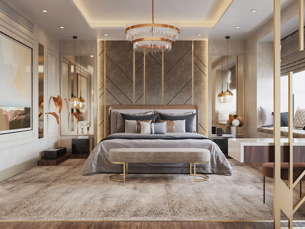 Modern Luxe Master Suite