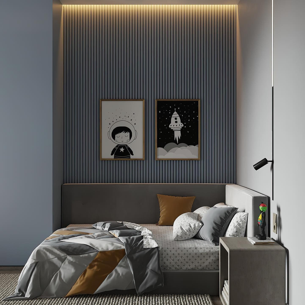 Modern Minimalist Bedroom Design for a Culinary World Leader
