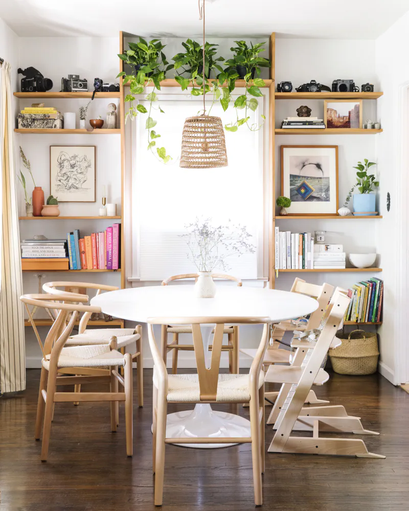 Minimalist Rustic Dining Haven