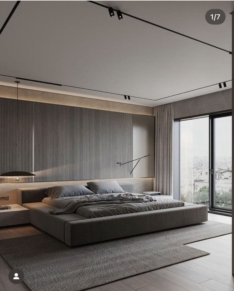 Futuristic Bedroom with Sustainable Design