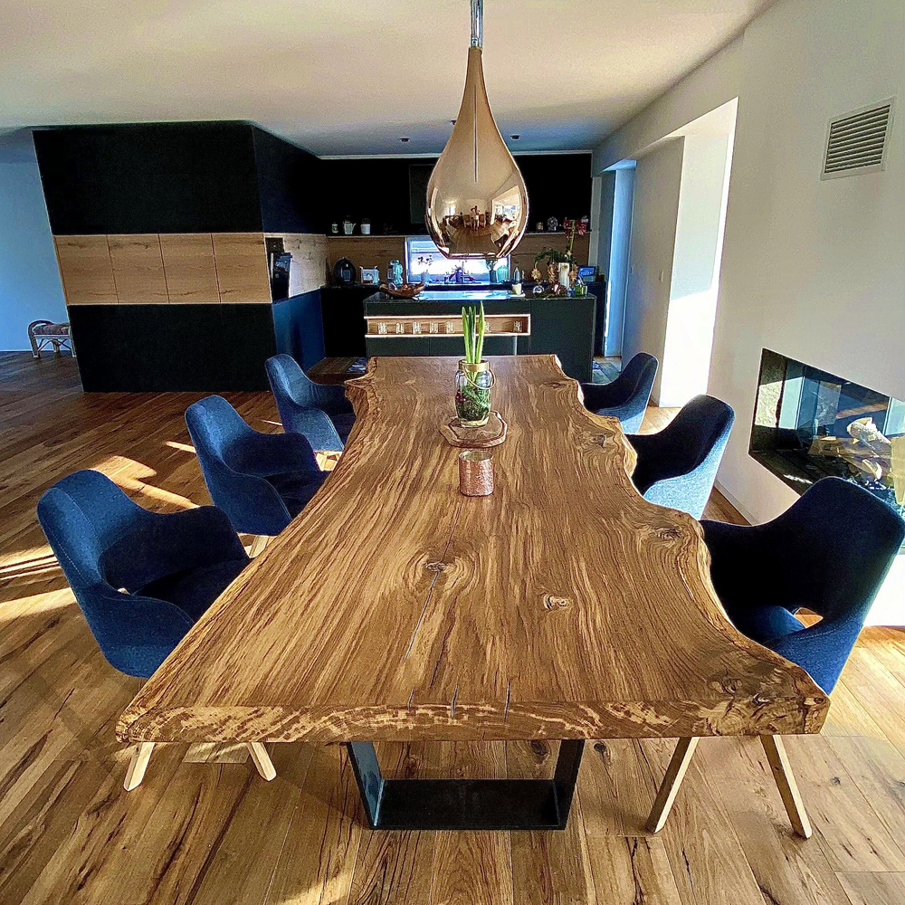 Modern Dining Room Design: Handicap Accessible and Open Floor Plan