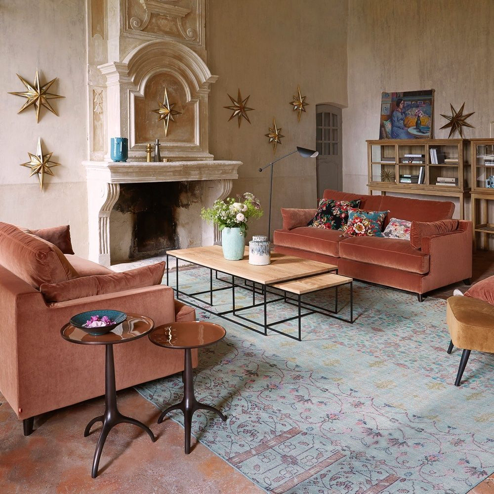 Elegant Mid-century Modern Living Room Design