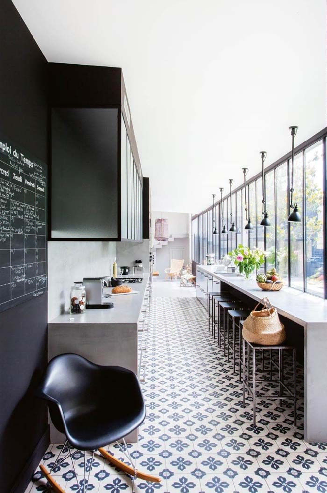 Futuristic Beachfront Kitchen Oasis