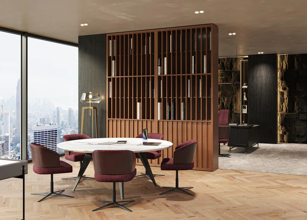 Modernist Dining Room: Sustainable, Stylish, and Professional