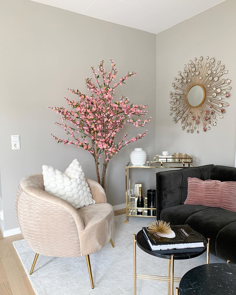 Modern Glam Living Room Transformation