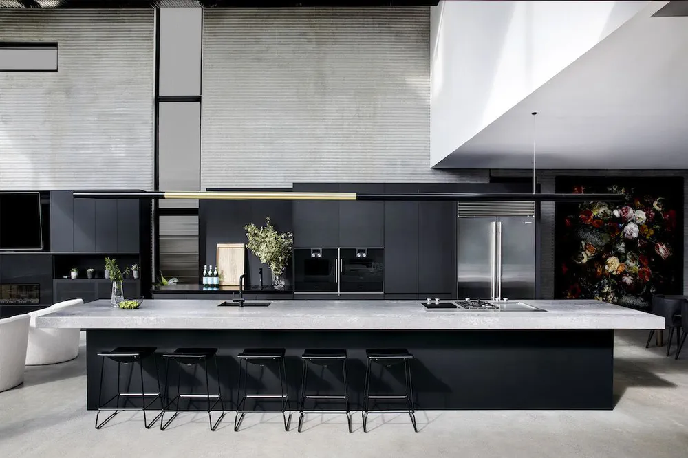 Modern Kitchen Design with Smart Home and Security Upgrades