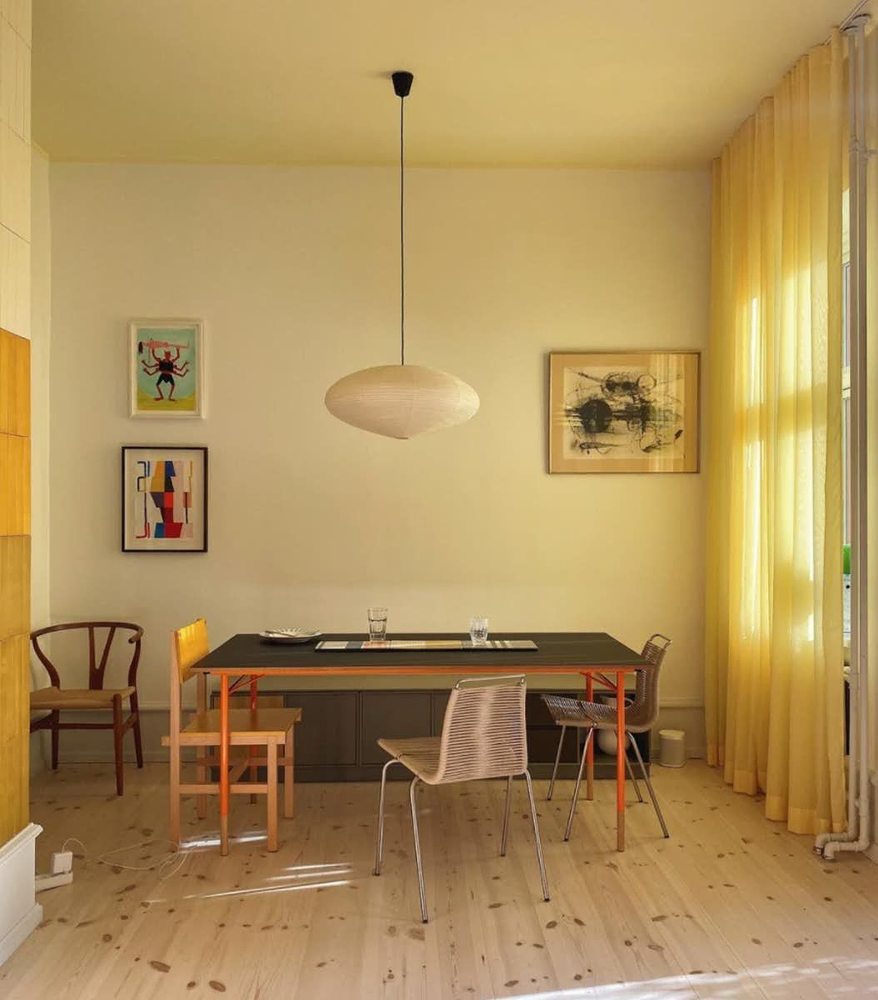 Artful Dining in Modern Industrial Style