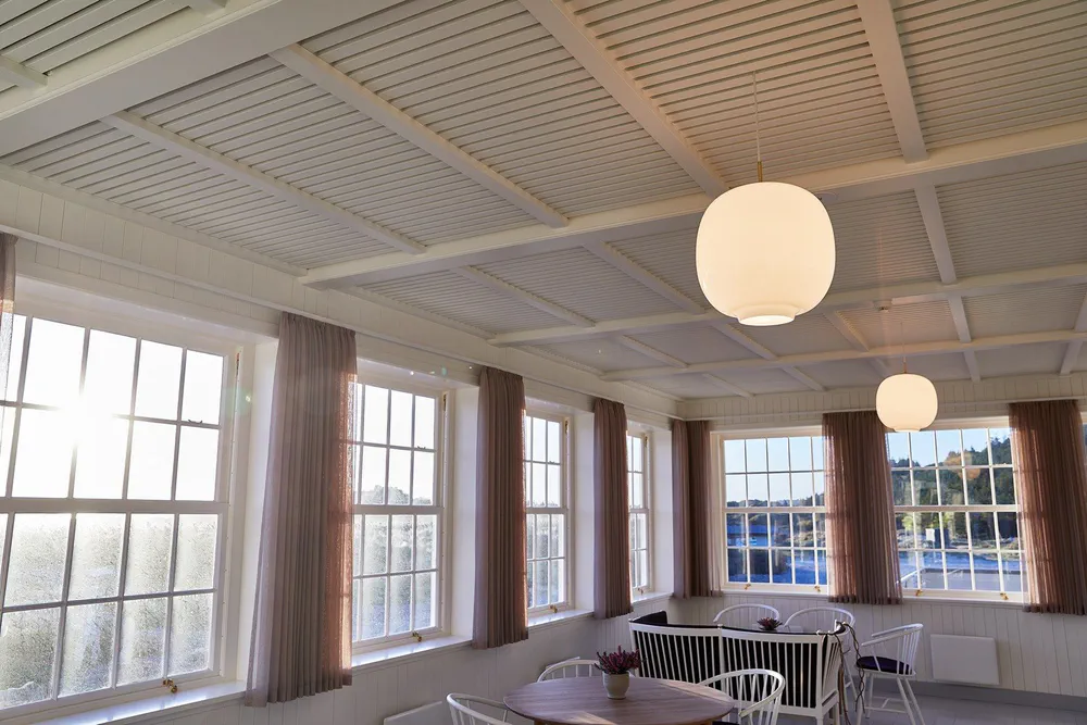 Modern Minimalist Dining Room Design for a Philanthropic Foundation Director