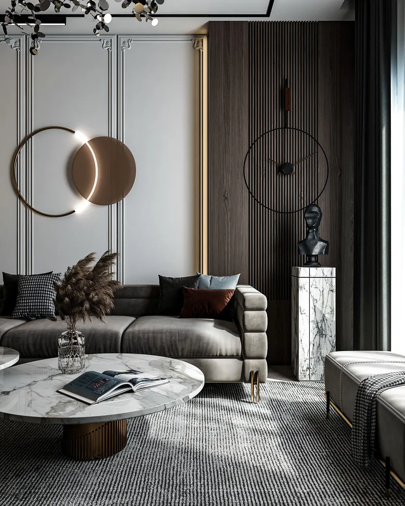 Modern Minimalist Living Room Elegance