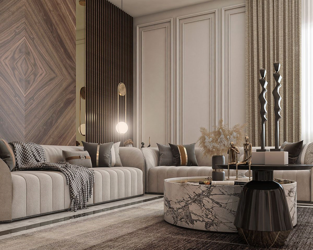 Contemporary Luxury Living Room
