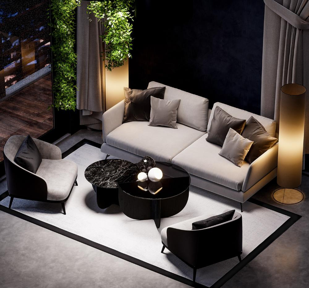 Modern Luxury Living Room
