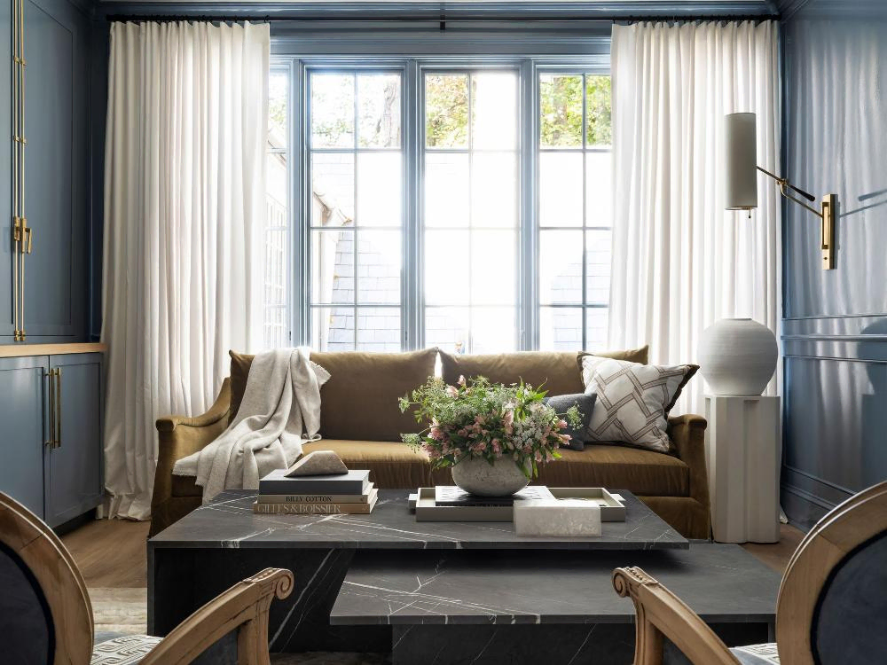 Eclectic Luxe Living Room