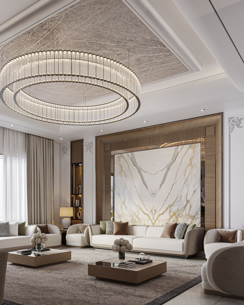 Modern Minimalist Living Room Design for a Renowned Architect