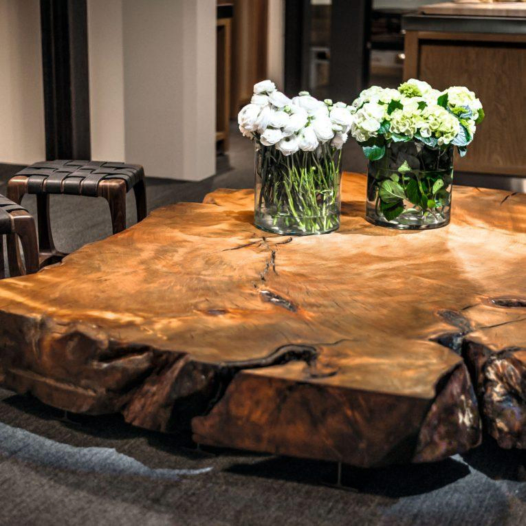 Rustic Living Room with Smart Home Technology