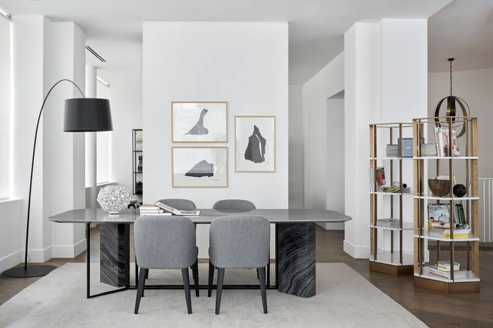 Sophisticated Minimalist Home Office Design