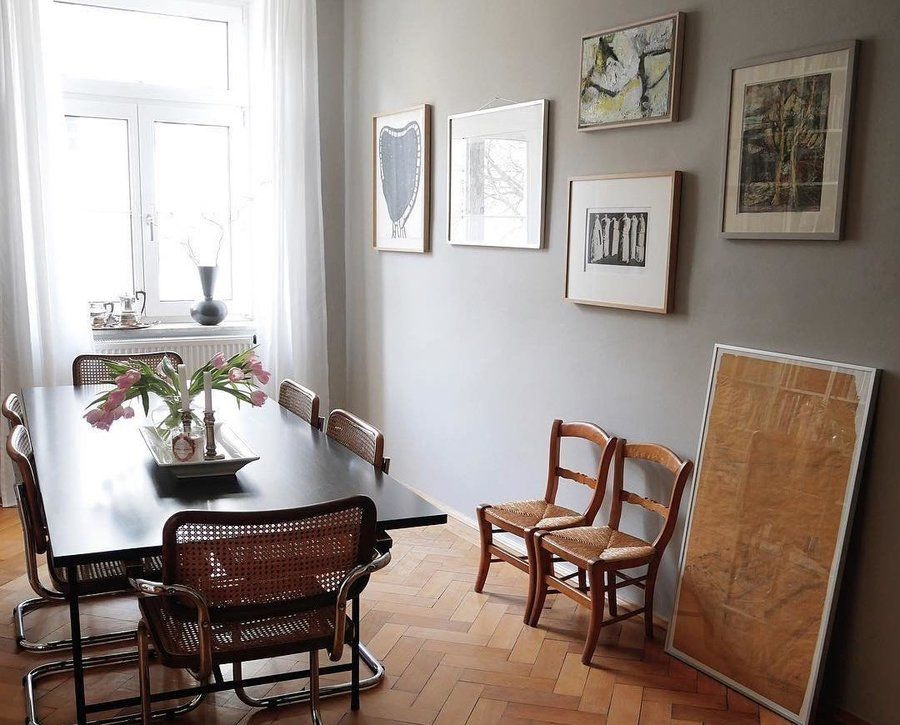 Scandinavian Minimalist Dining Haven