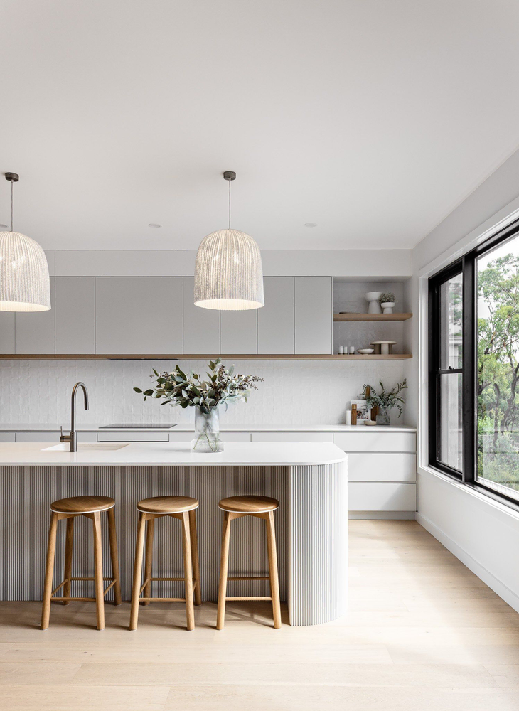 Bright Modern Scandinavian Kitchen