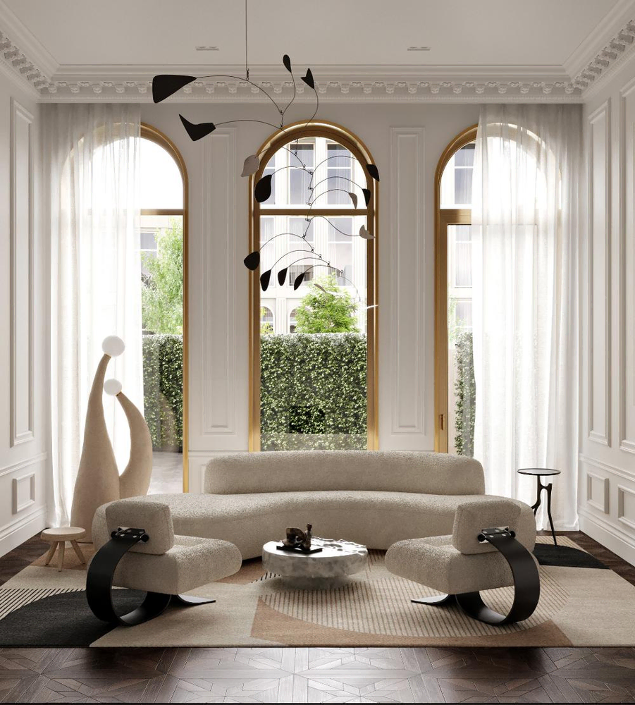 Modern Bohemian Chic Living Room