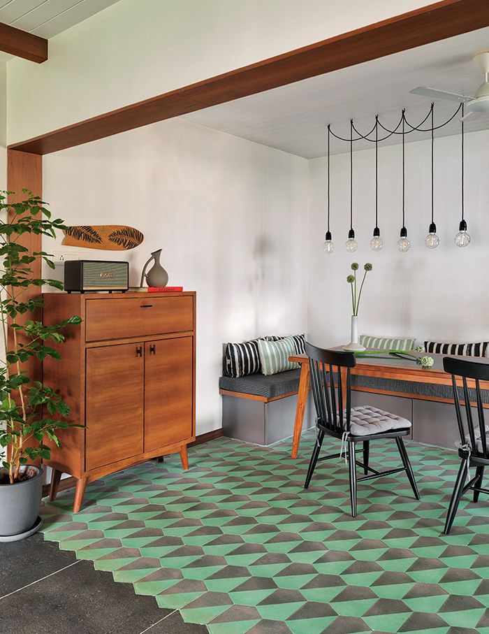 Modern Tropical Dining Room Design for a Former Church Conversion
