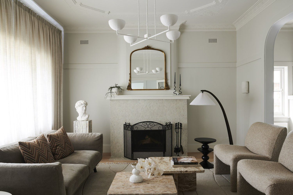 Elegant Modern Minimalist Living Room