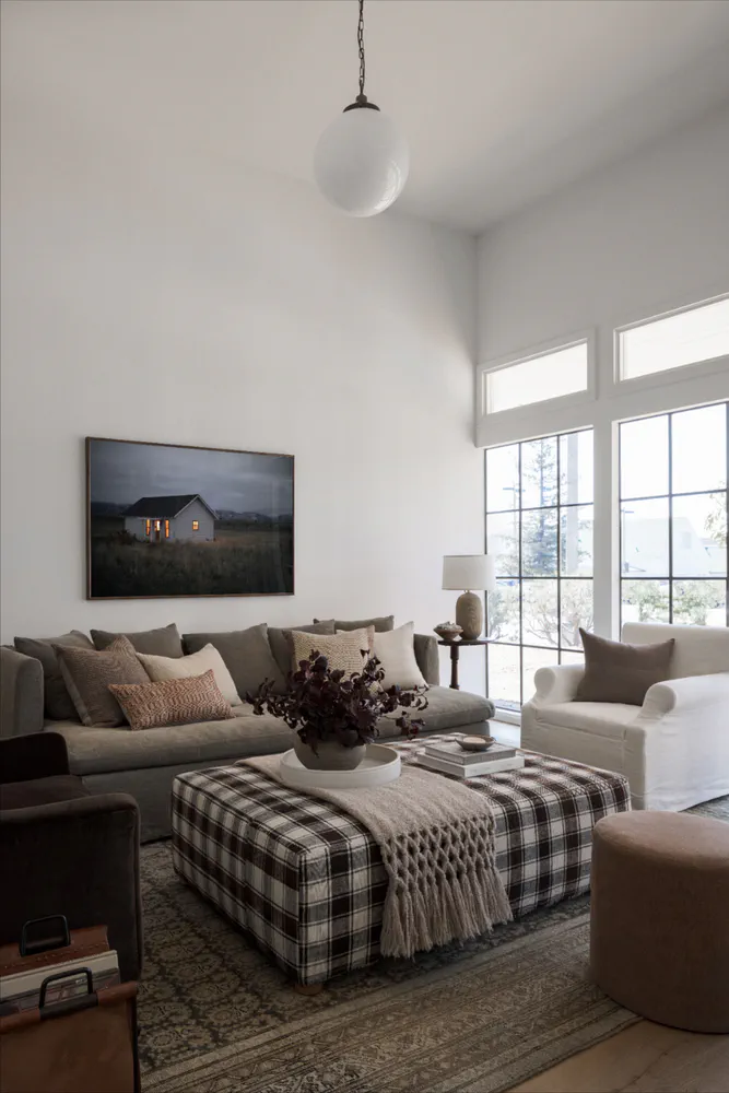 Modern Rustic Living Room Sanctuary