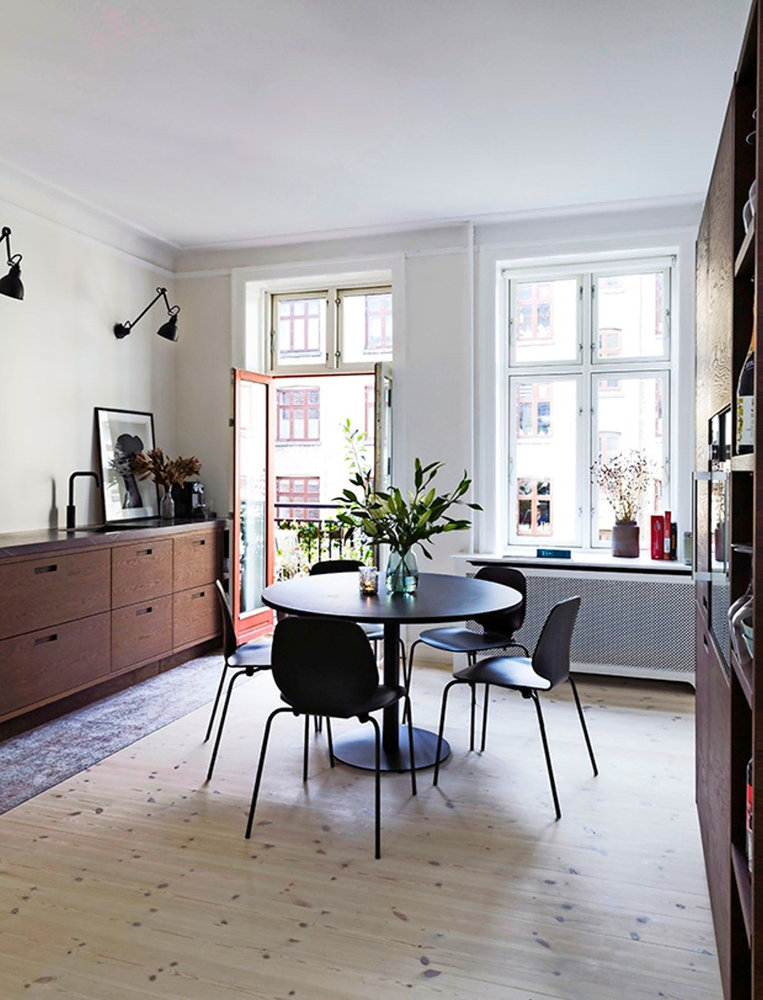 Elegant Modern Industrial Dining