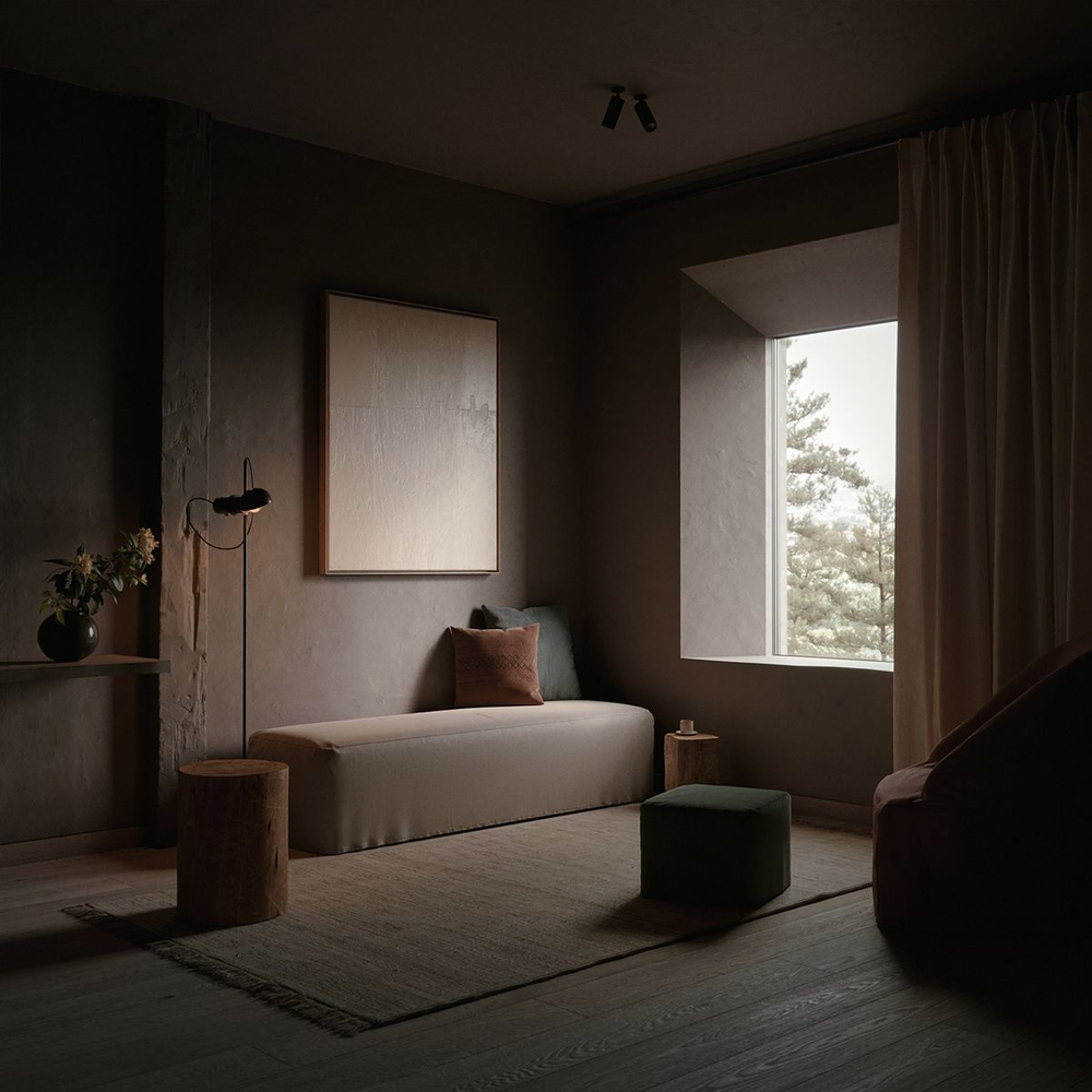 Modern Minimalist Living Room in Malta