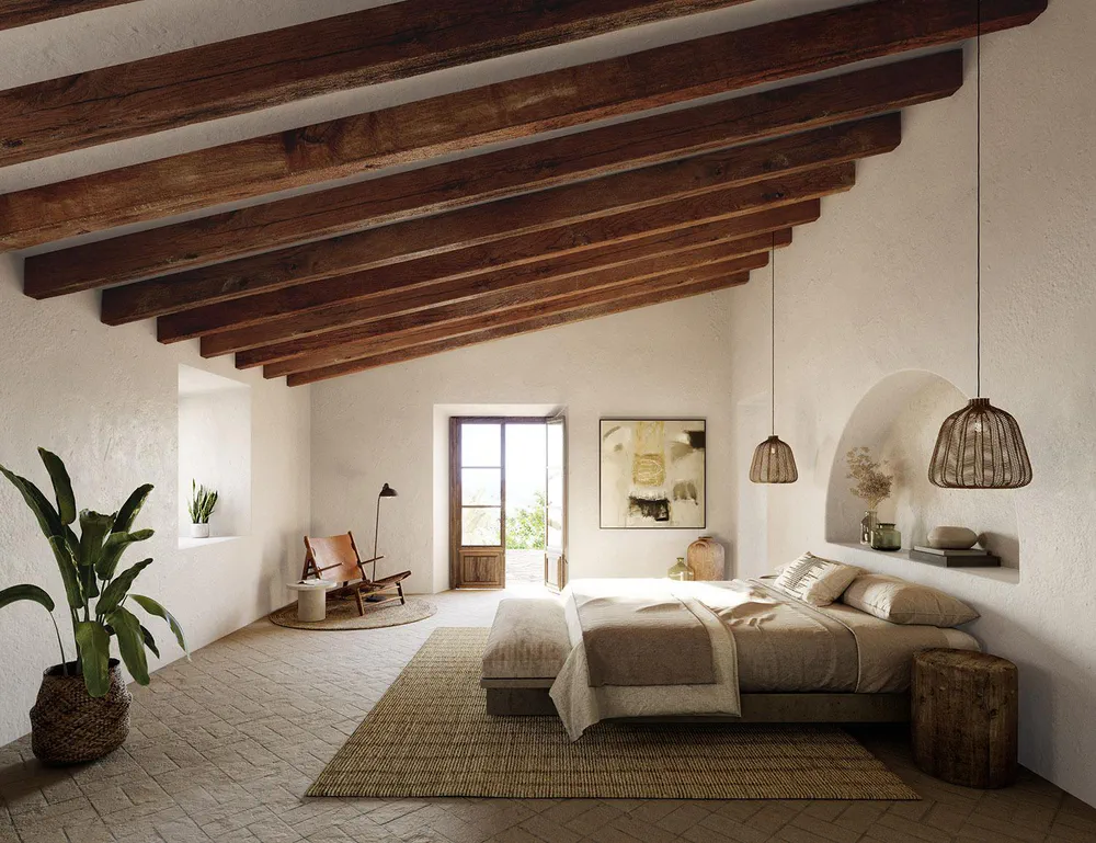 Elegant Mediterranean Living Room