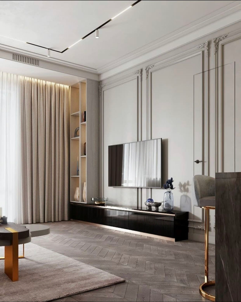 Urban Loft Living Room Design