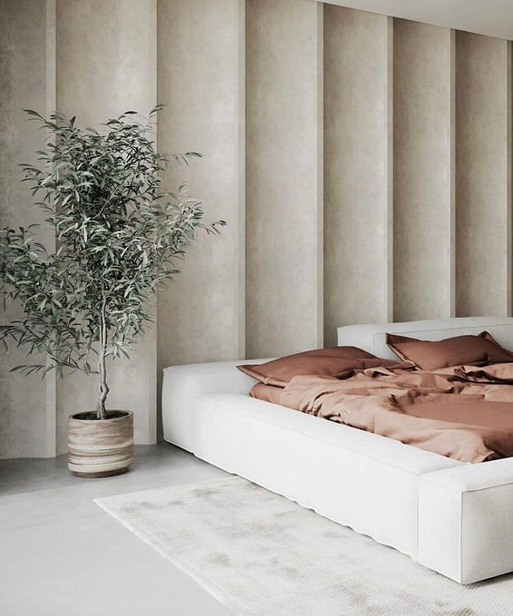 Elegant Tropical Modern Bedroom