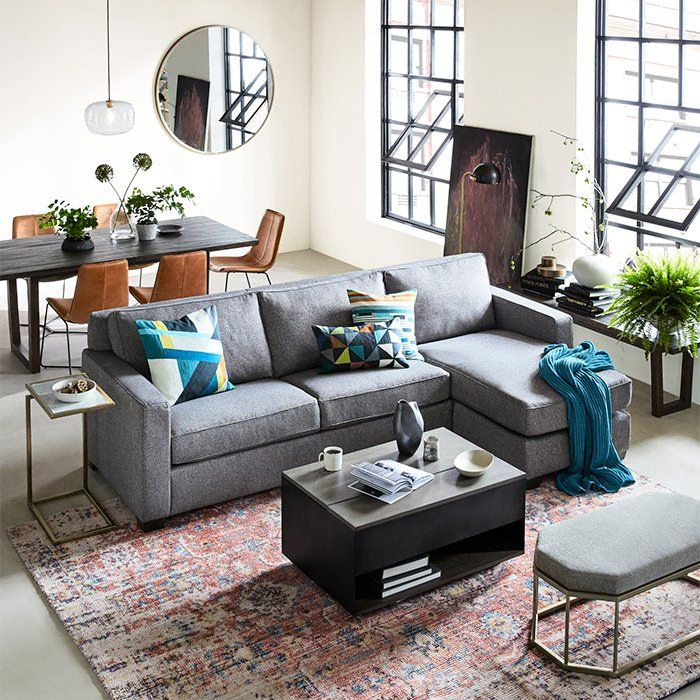 Contemporary Mediterranean Living Room Design for a Fashion Designer