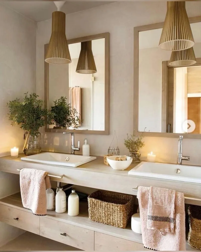 Brutalist Modern Bathroom Design: Balancing Work and Living Areas