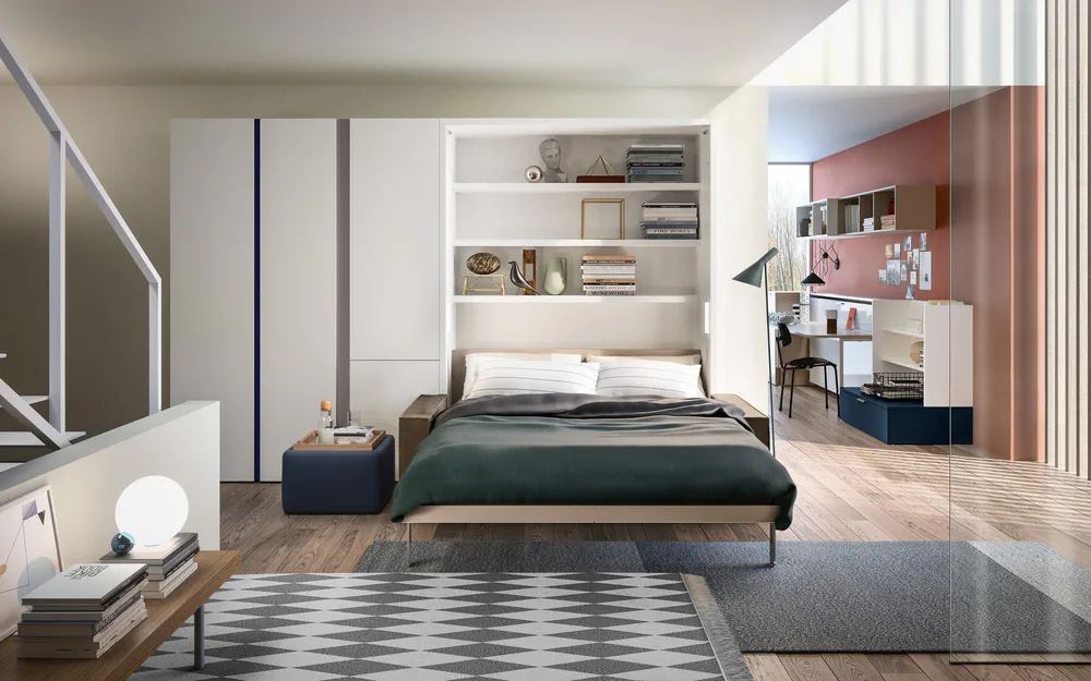 Modern Memphis Design Bedroom Retreat