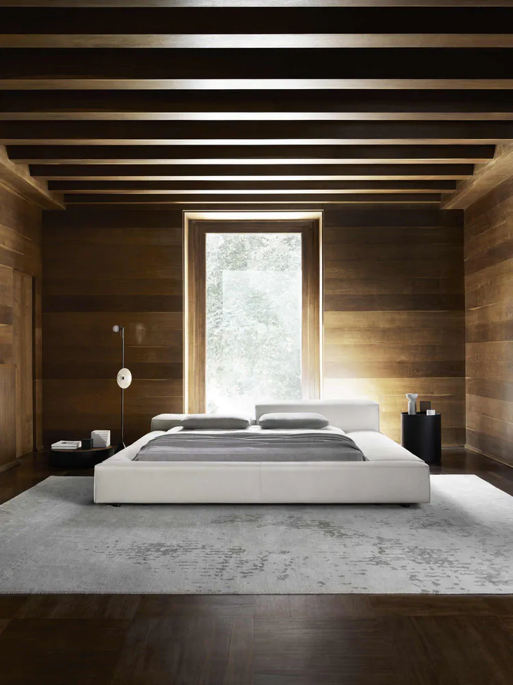 Modern Master Bedroom with Smart Home Technology