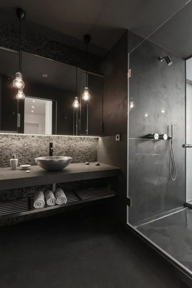 Modern Bathroom Design for a Luxury Duplex in Romania