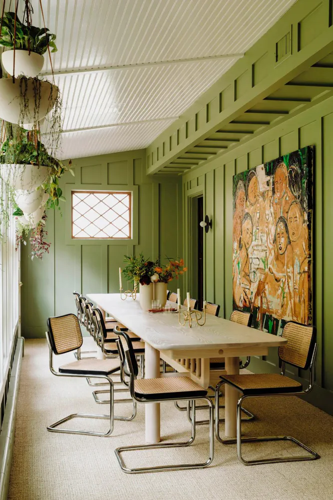 Scandinavian Minimalist Dining Haven