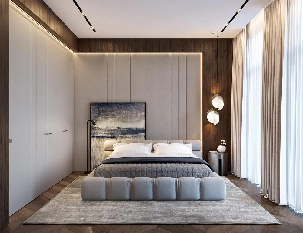 Luxurious Minimalist Bedroom Design
