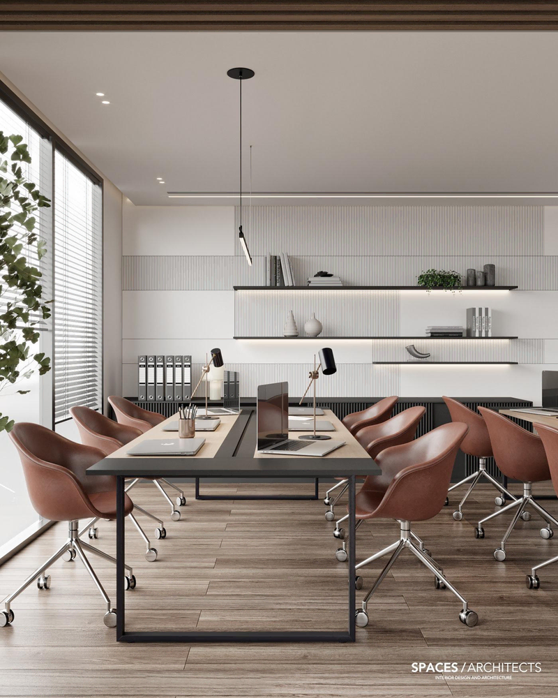 Nordic Noir: An Artful Workspace Revival